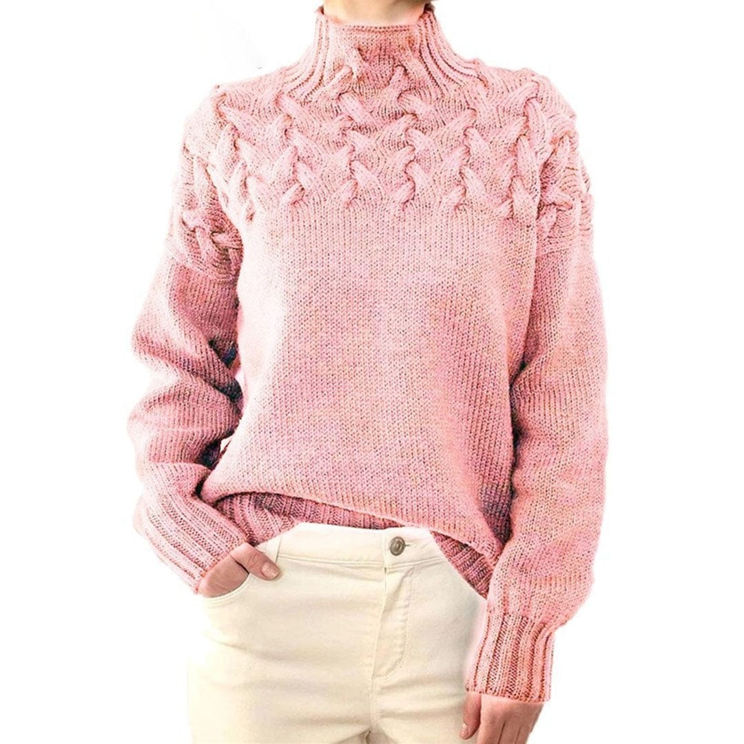 🔥Women's turtleneck knitted sweater