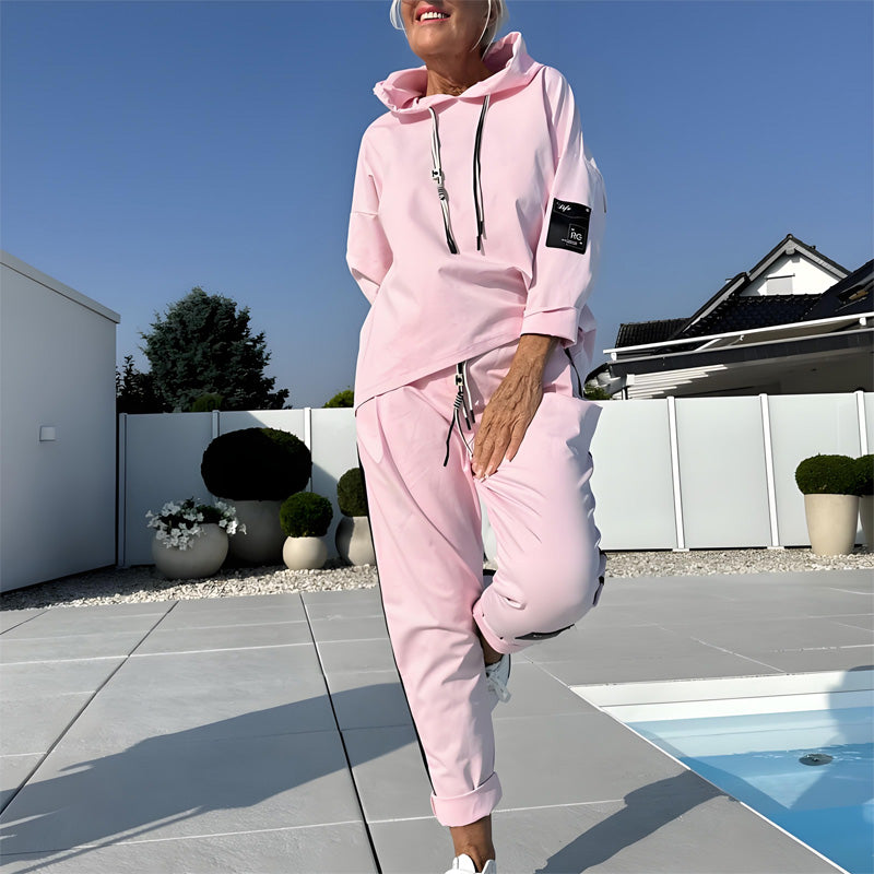 🎊2025 Neue Produkte👗🌟Damen Hoodie & Jogger-Hose 2-teiliges Casual-Set 🌟