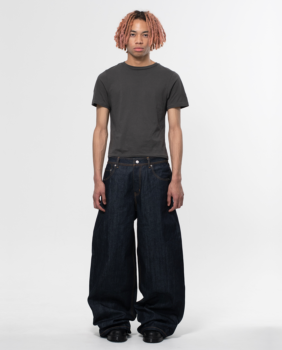 MENES Okayama Raw Selvedge Baggy Jeans - Indigo