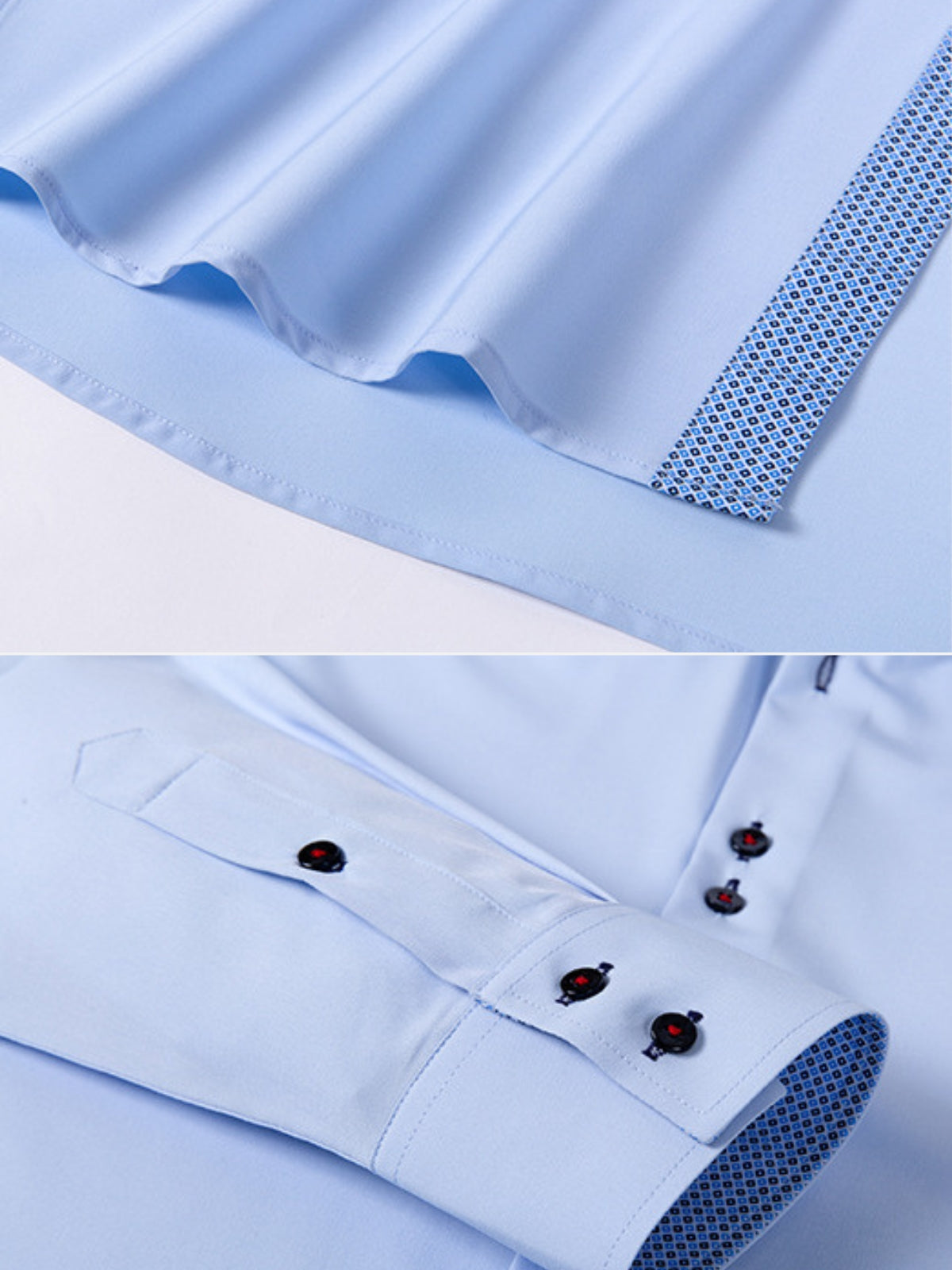 Color matching stretch shirt