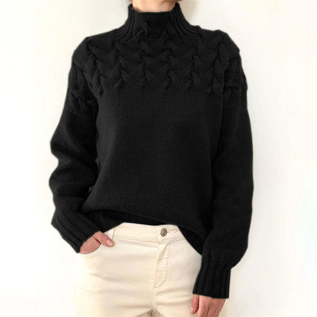 🔥Women's turtleneck knitted sweater
