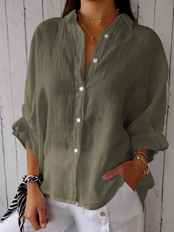 Chic Tie-Back Blouse